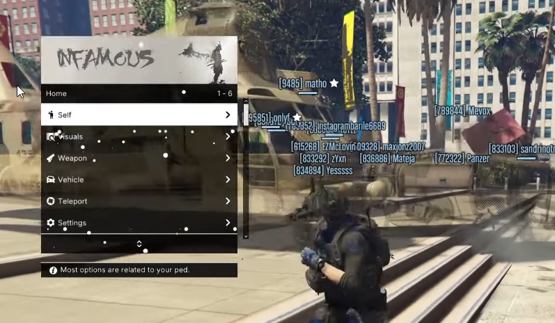 Infamous – FiveM (Lifetime)